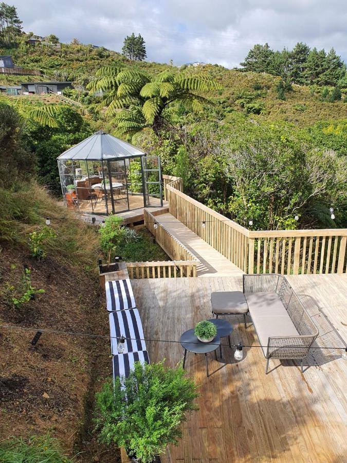Tiny House With Greenhouse Dining ロワー・ハット エクステリア 写真