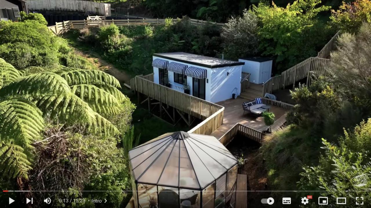Tiny House With Greenhouse Dining ロワー・ハット エクステリア 写真